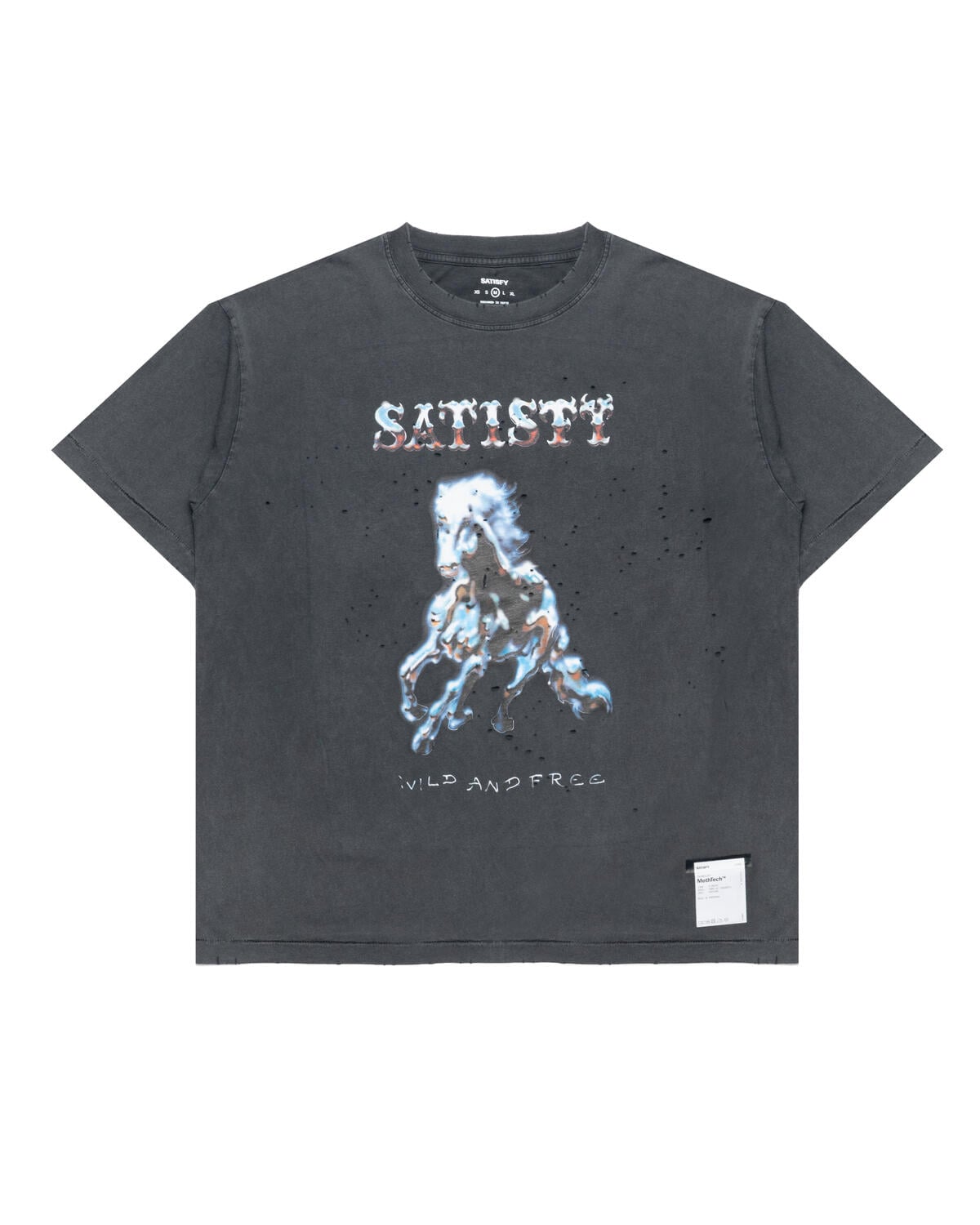 Satisfy MothTech T-Shirt Tシャツ M Satisfy MothTech T-Shirt | 11006-00A16 | AFEW STORE